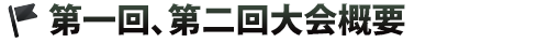 大会の概要